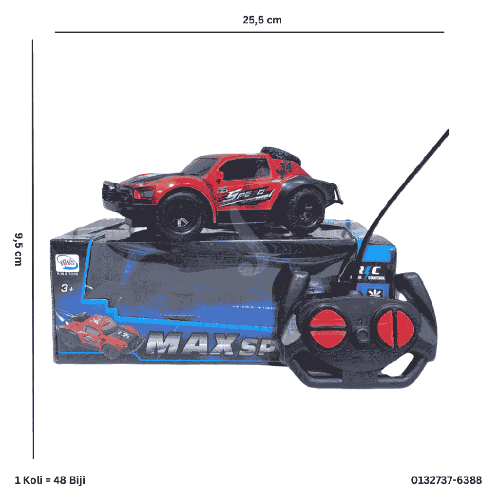 MBL MAX SPEED R/C 737-6388