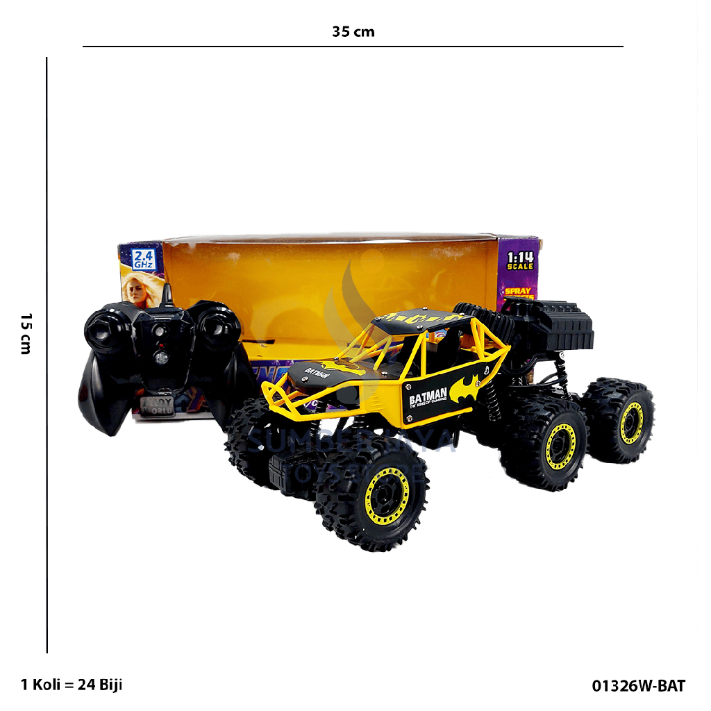 MBL R/C HERO CAR ROCK 6W-BAT