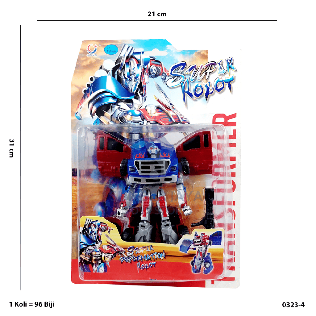 TRANSFORMER SUPER ROBOT 3-4