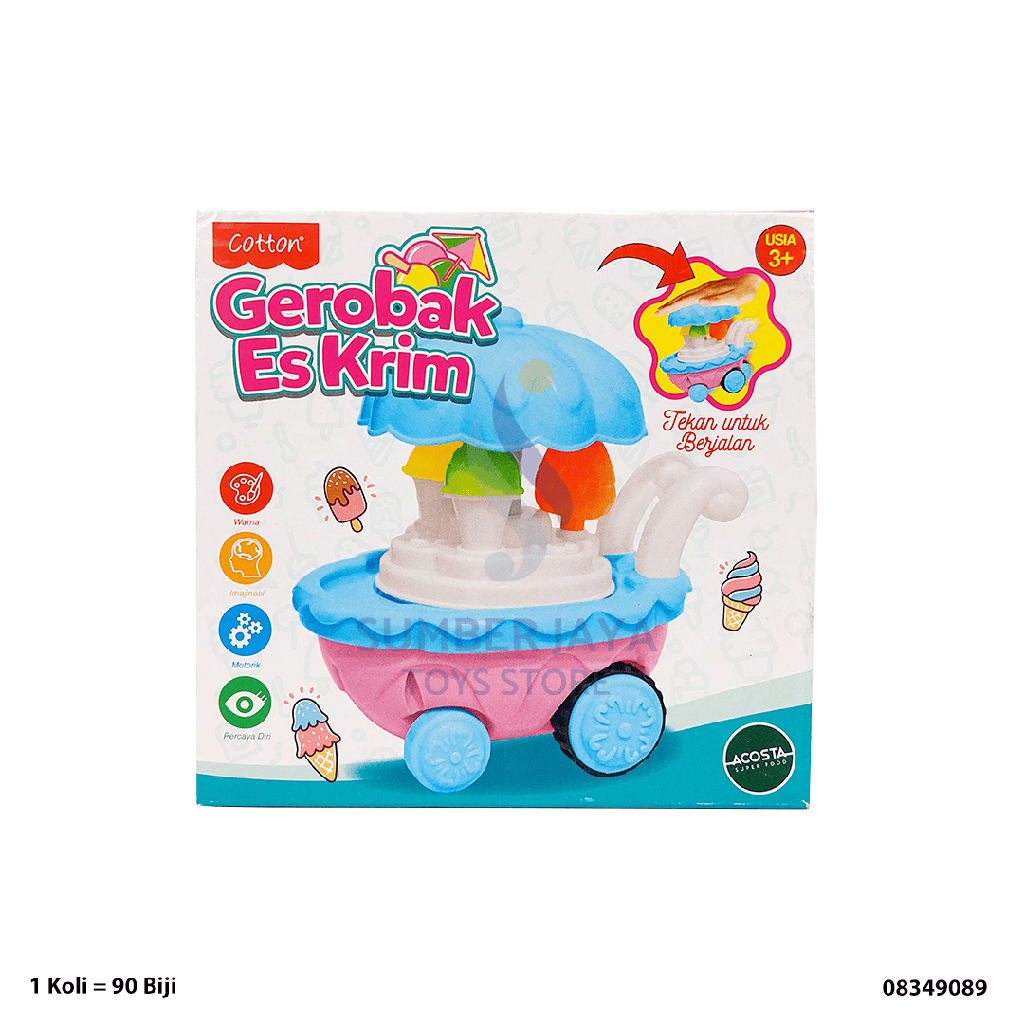 COTTON GEROBAK ICE CREAM 49089