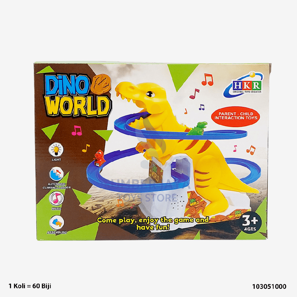 DINO WORLD COASTER 4PC 051000