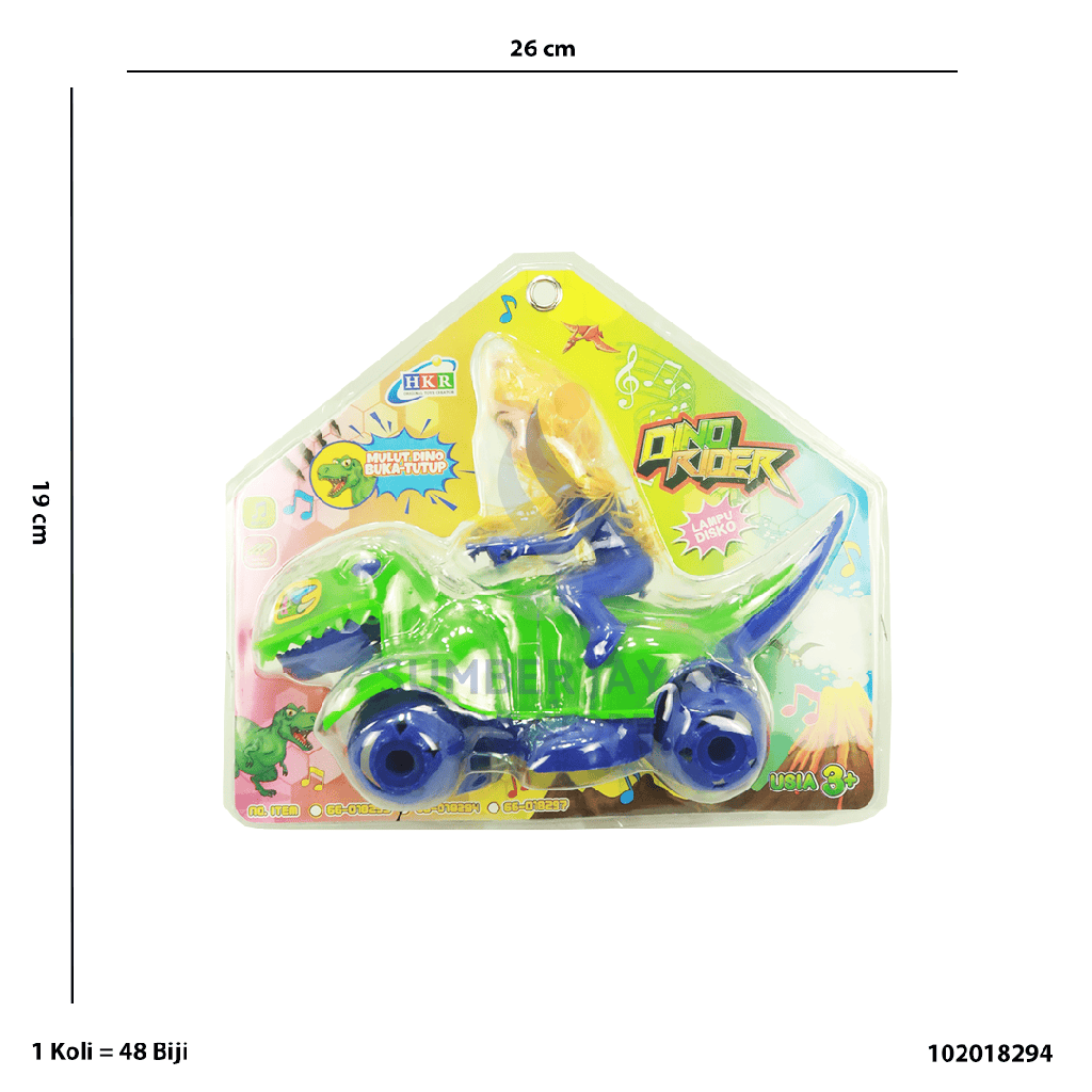 DINO RIDER ANGELINA 018294