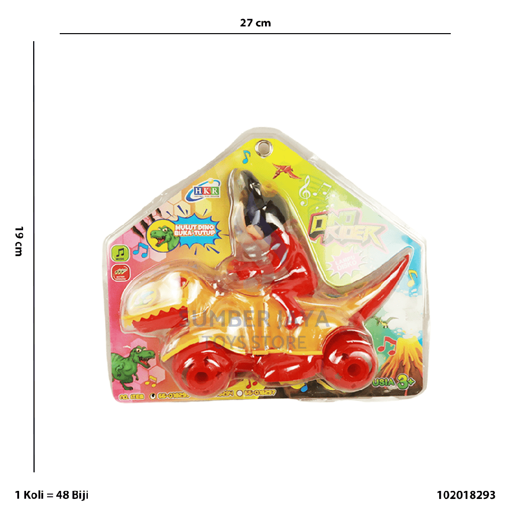 DINO RIDER B/O MK 018293