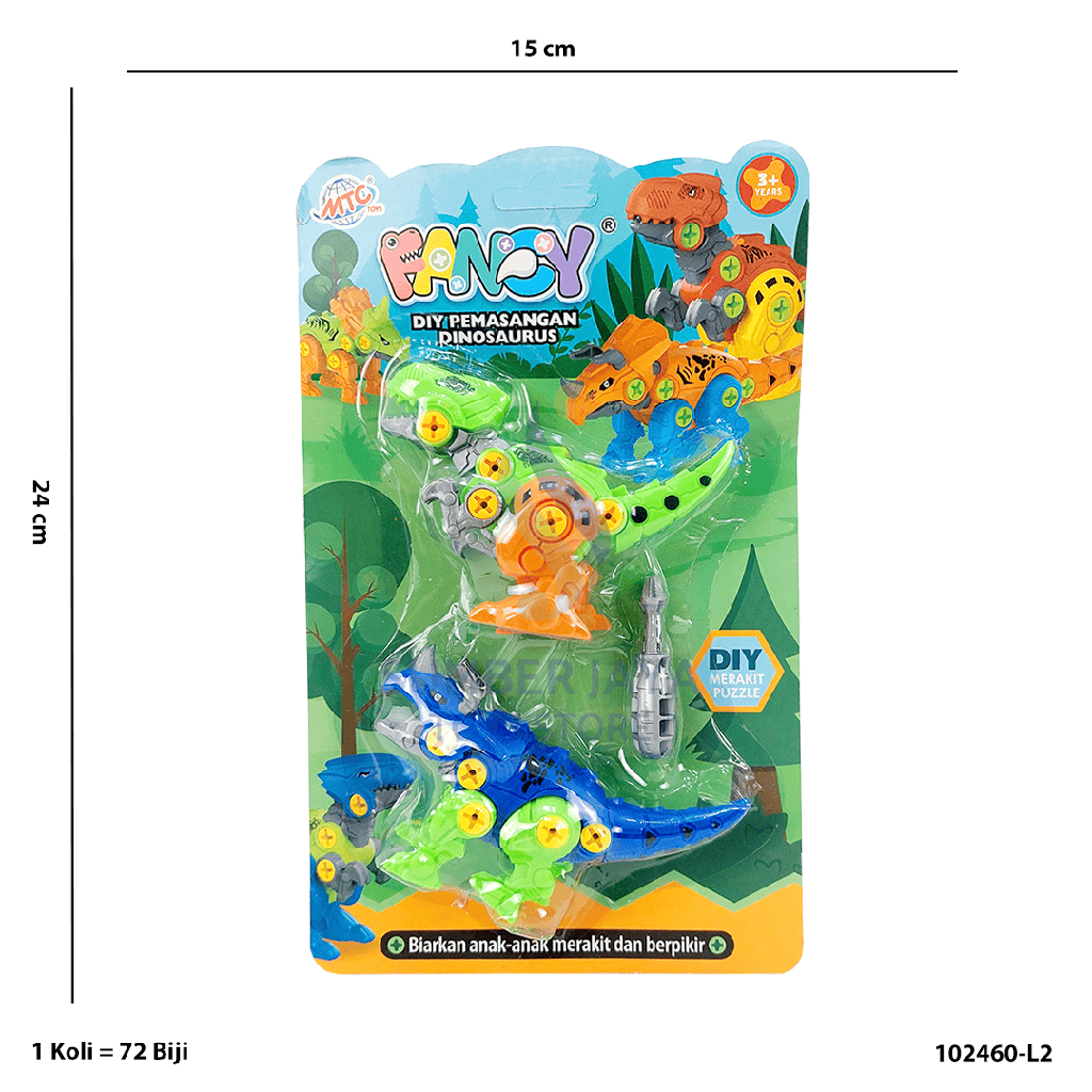 DIY DINOSAURUS WORLD SERIES 460-L2