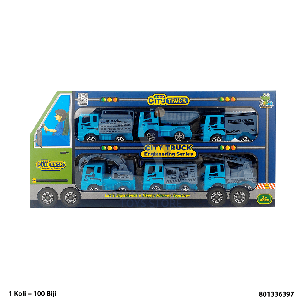CITY TRUCK 6PC 6397
