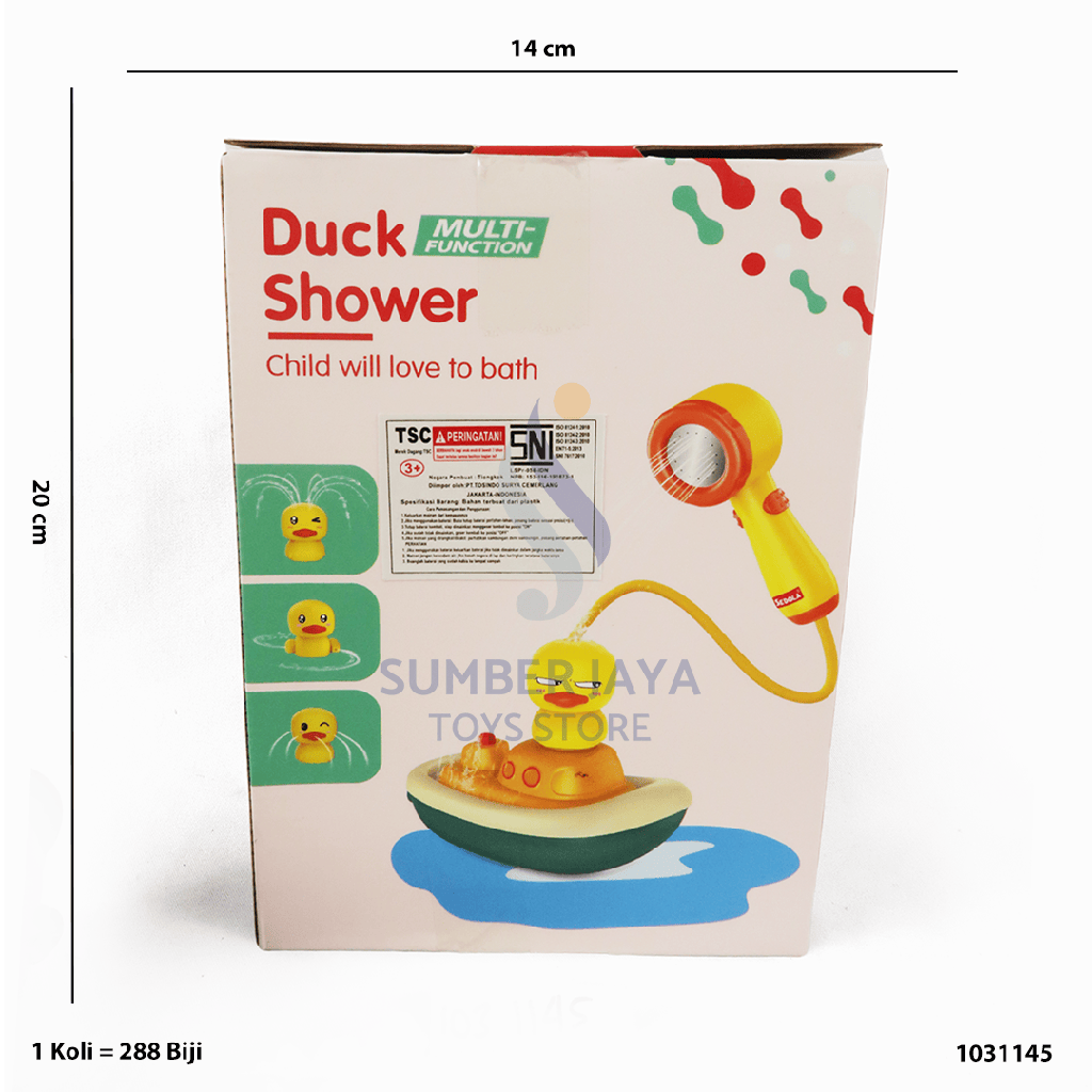 DUCK SHOWER B/O 1145