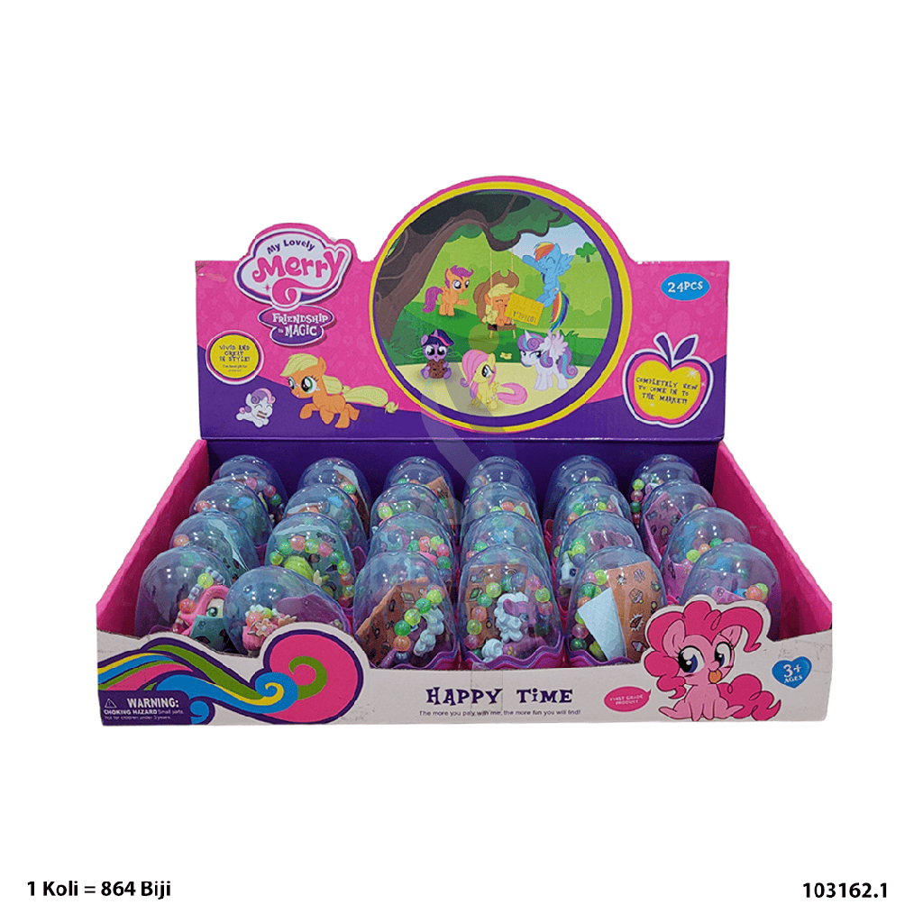 KUDA PONY W/BRACELET 24/BOX 162.1