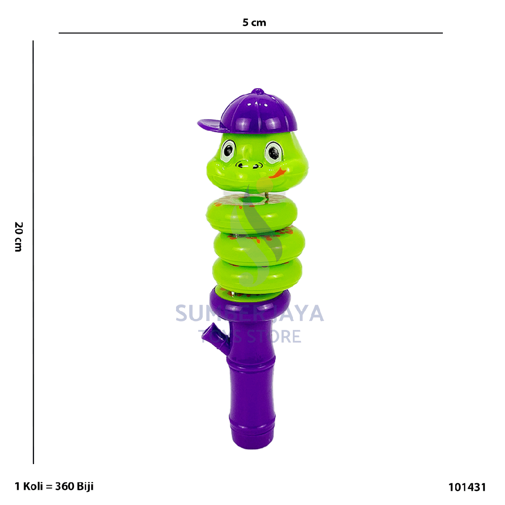 WHISTLE SHAKE SPIN PET 431