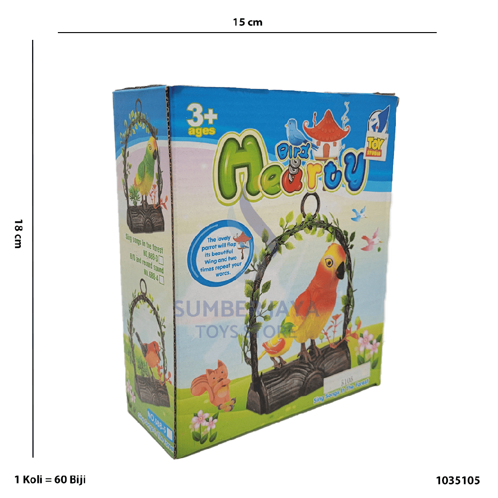 BURUNG PARROT B/O 5105