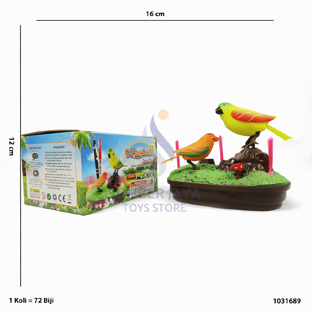 BURUNG WARNA B/O 1689