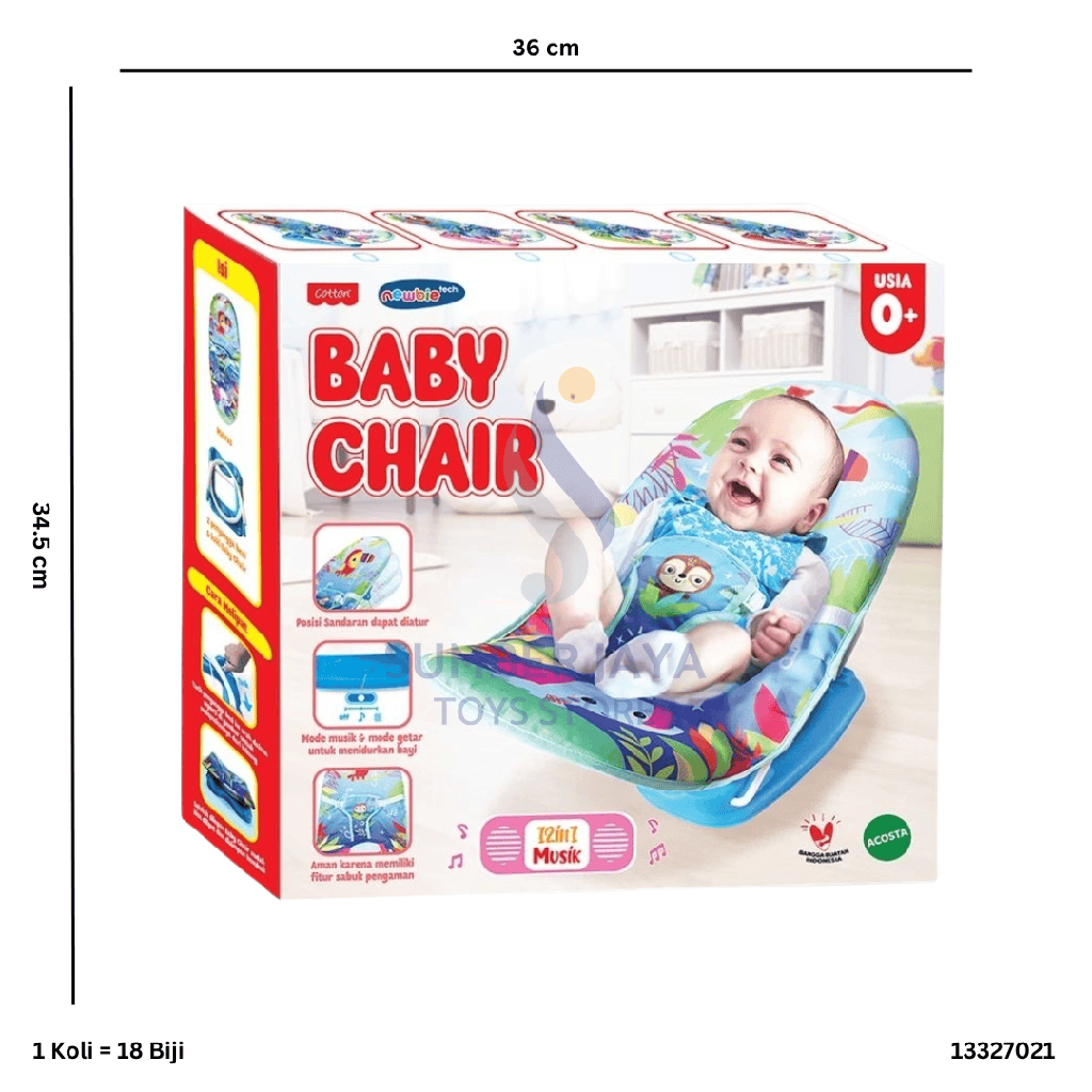 BABY CHAIR NEWBIE 27021
