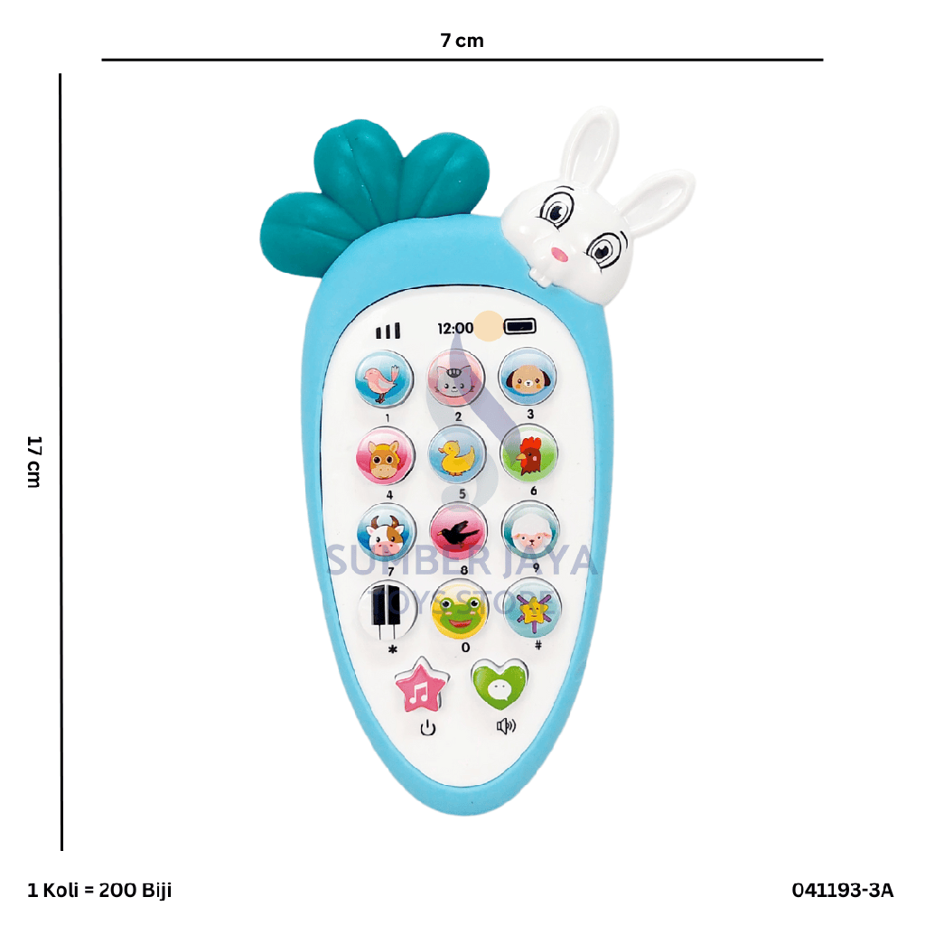 B/O PHONE + TEETHER 193-3A