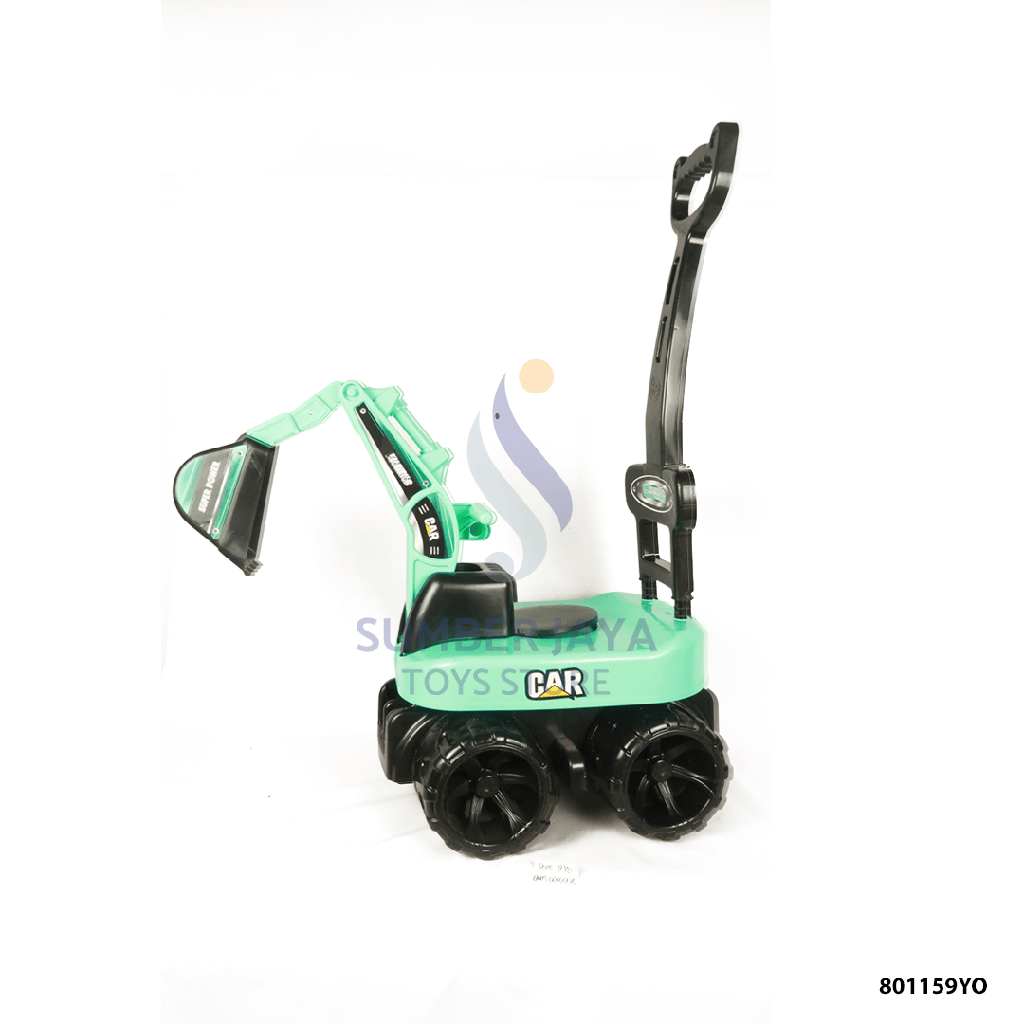 EXCAVATOR SIT TOYS CAR YO 9