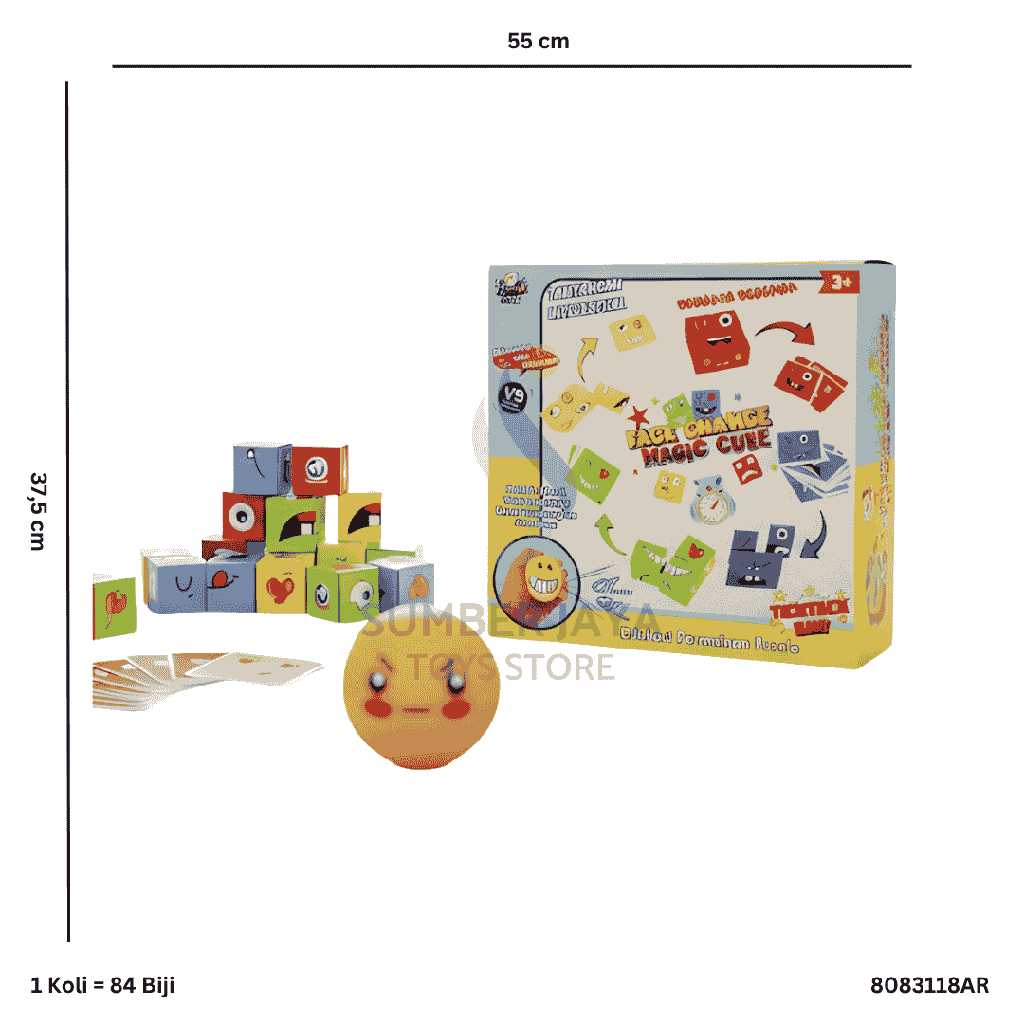FACE CHANGE CUBE GAME AR 118