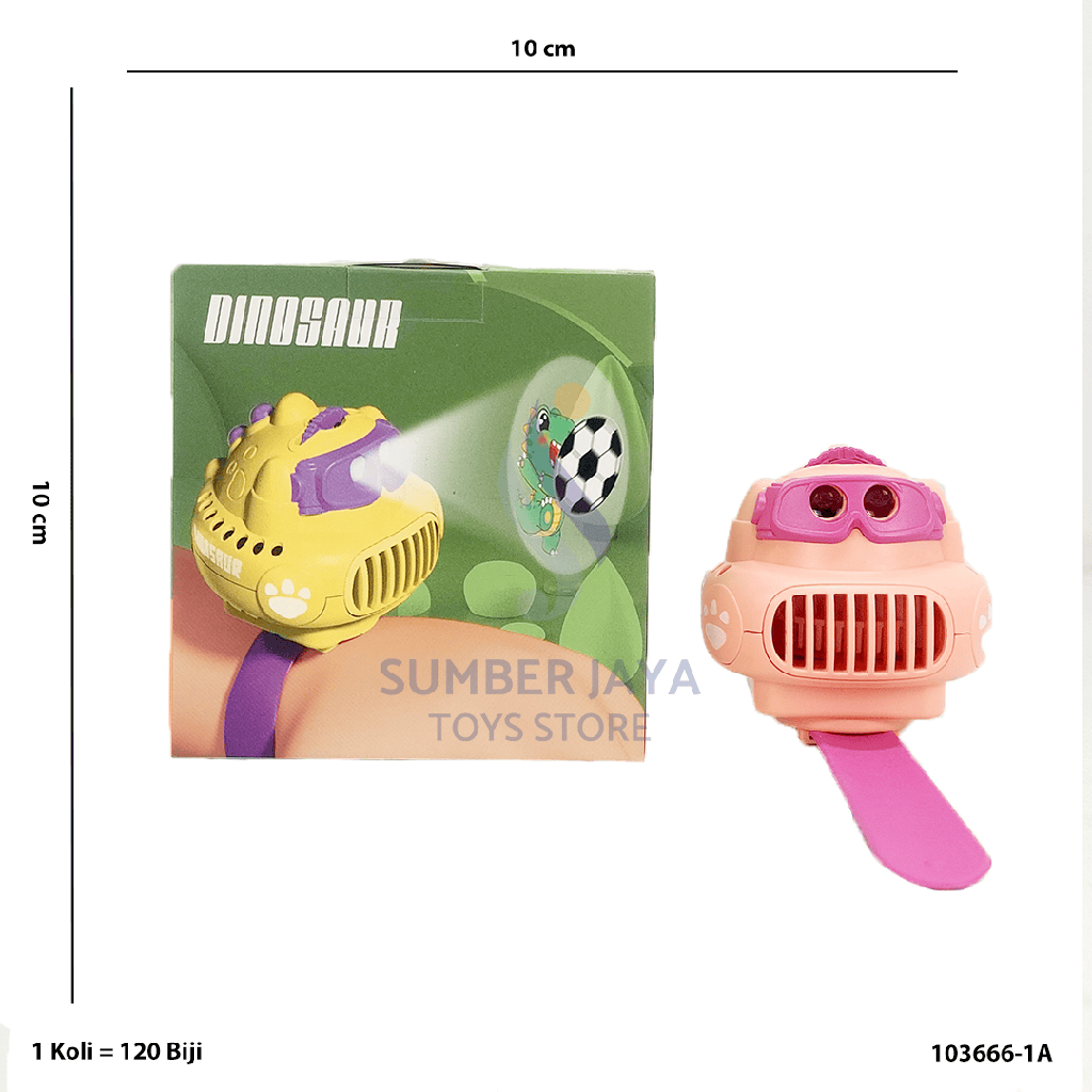 DINOSAUR FAN LED BRACELET 666-1A
