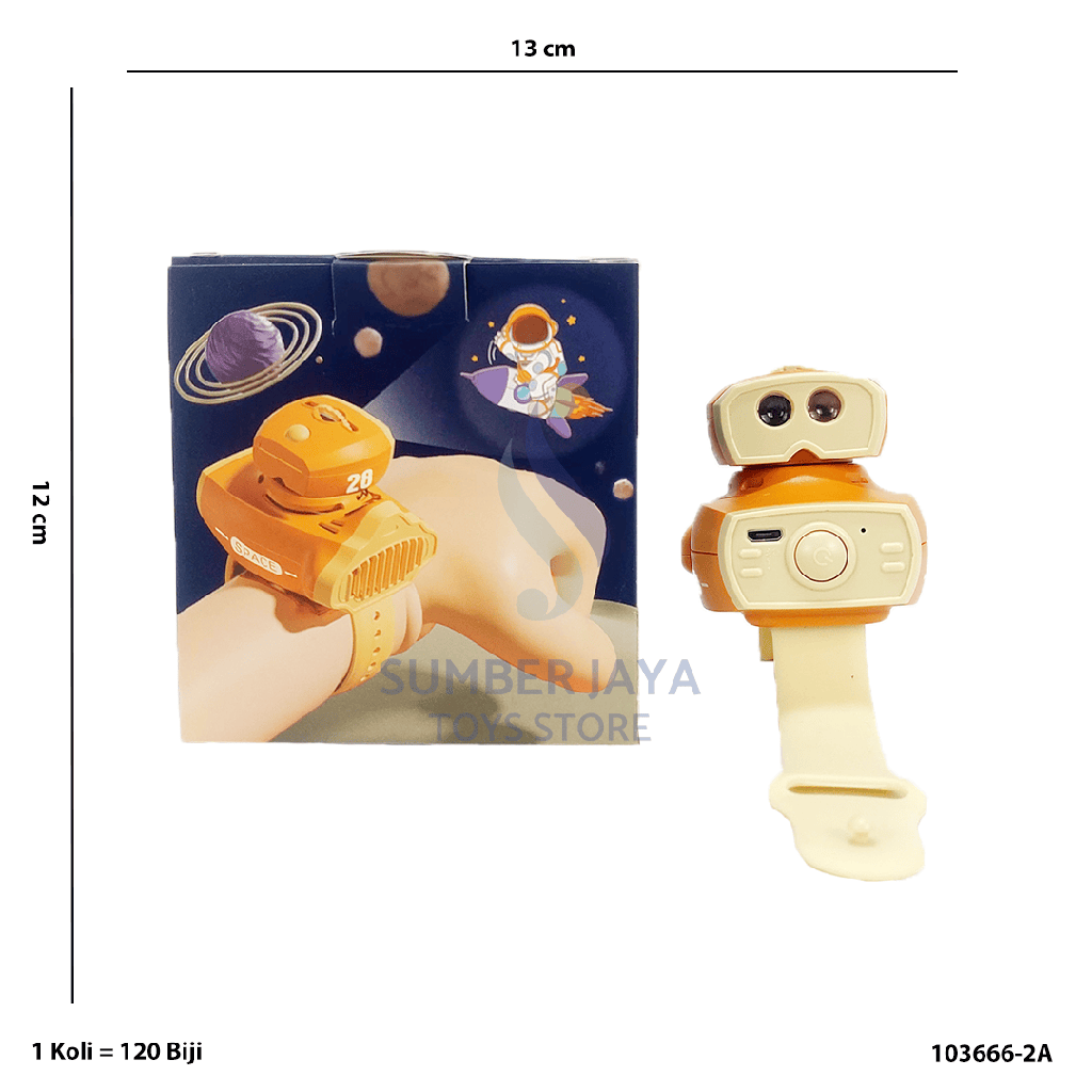 SPACECRAFT WATCH FAN BRACELET 666-2A