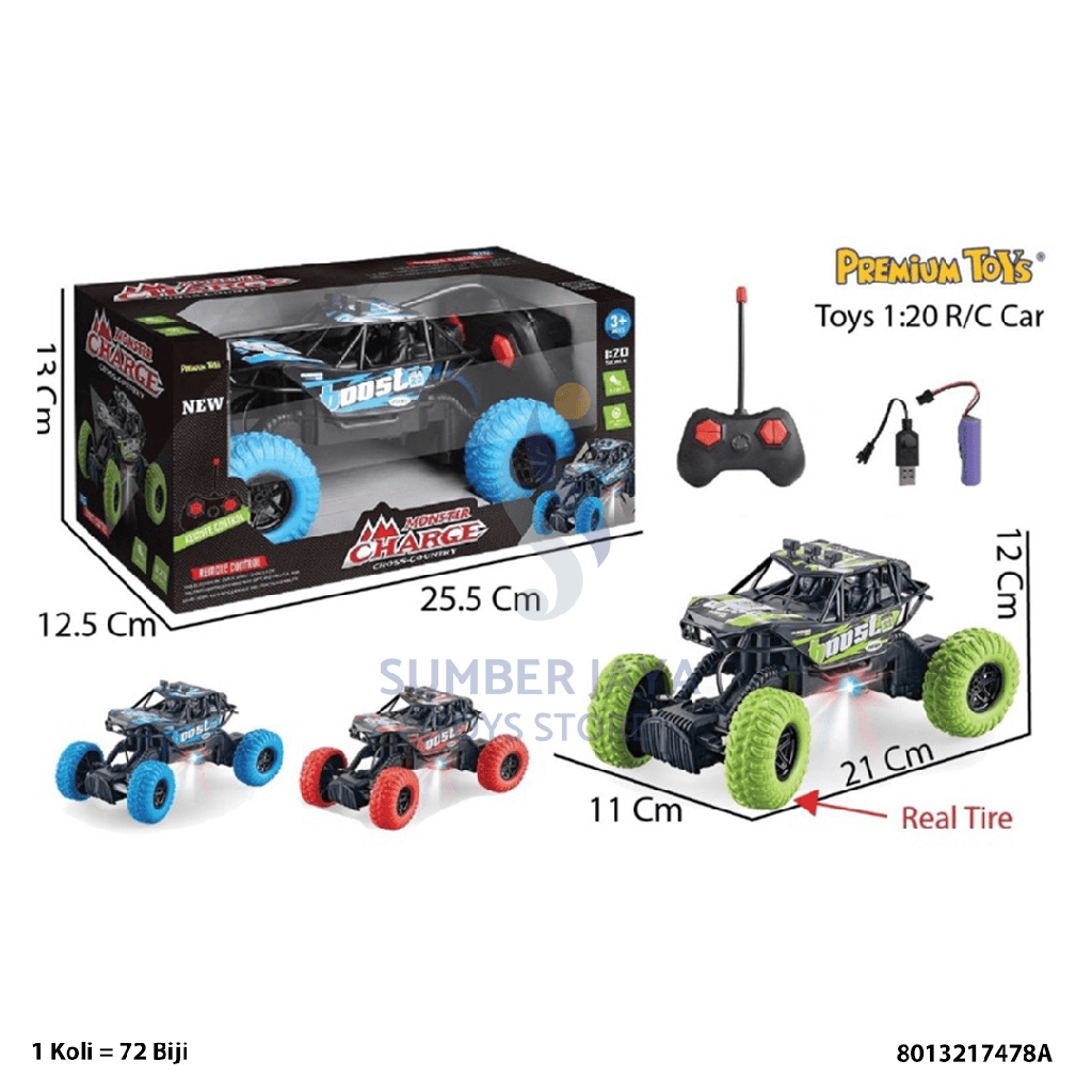 MBL R/C MONSTER CHARGE 17478A
