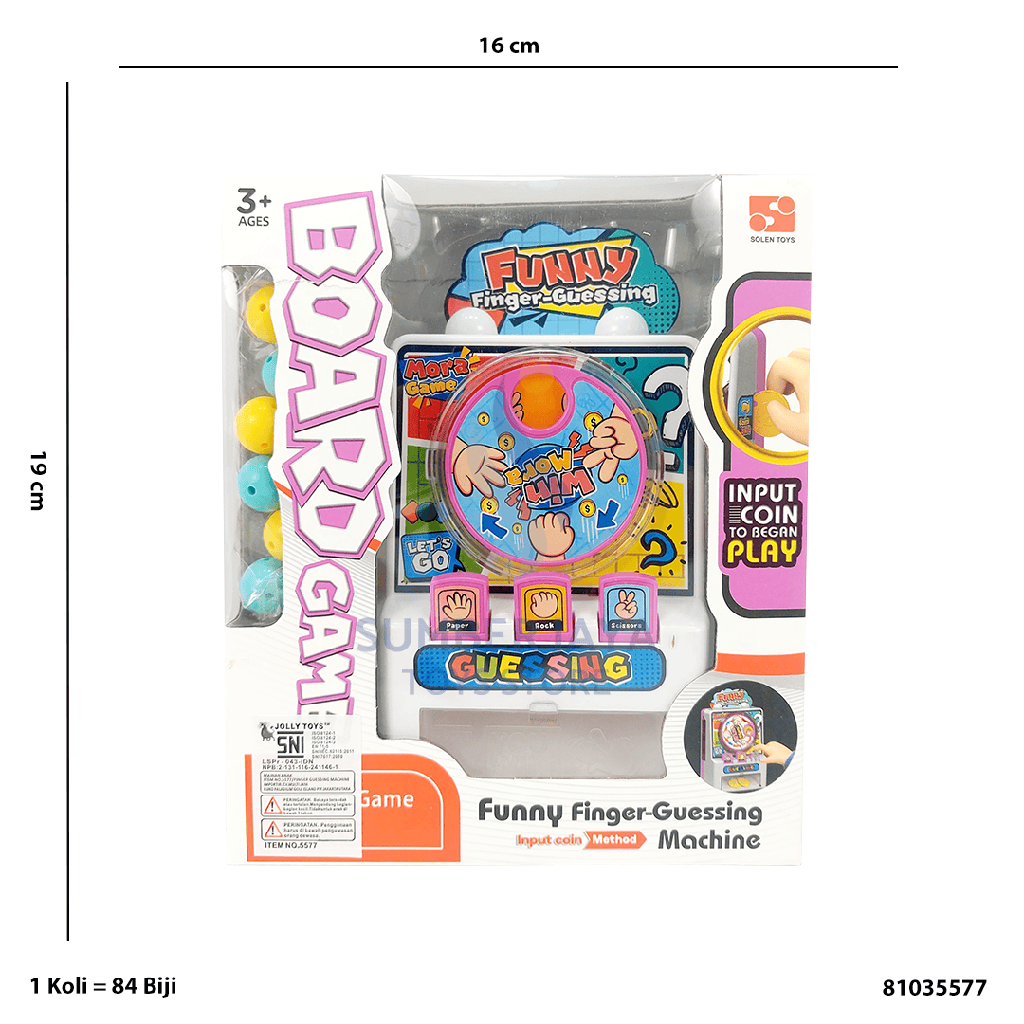 FUNNY FINGER GUESSING MACHINE 5577