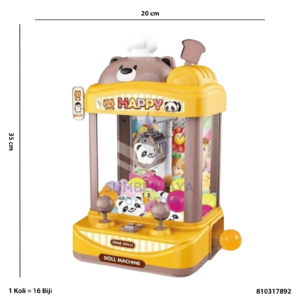 GRAB DOLL CLAW MACHINE 17892