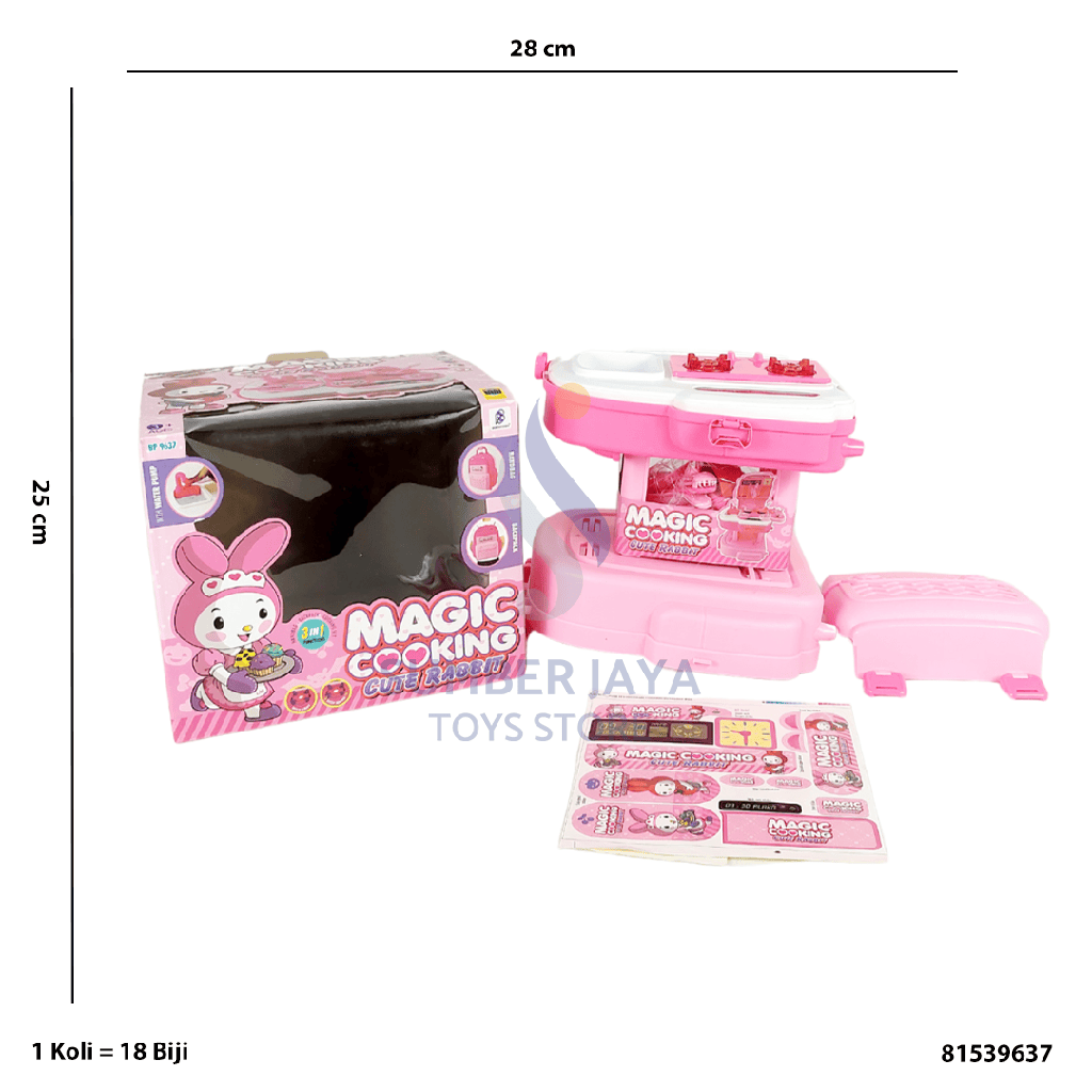 HAPPY COOKING CUTE RABBIT 9637