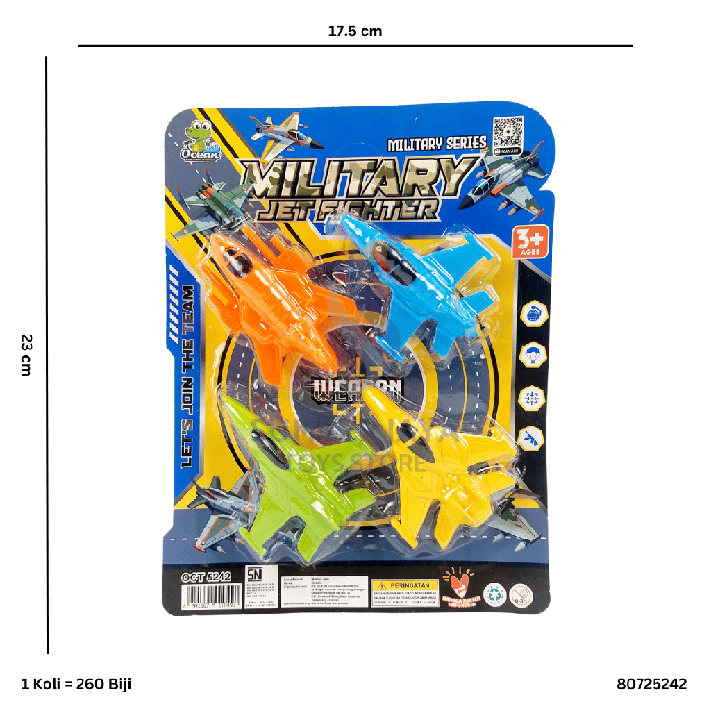 MILITARY JET FIGHTER 5242