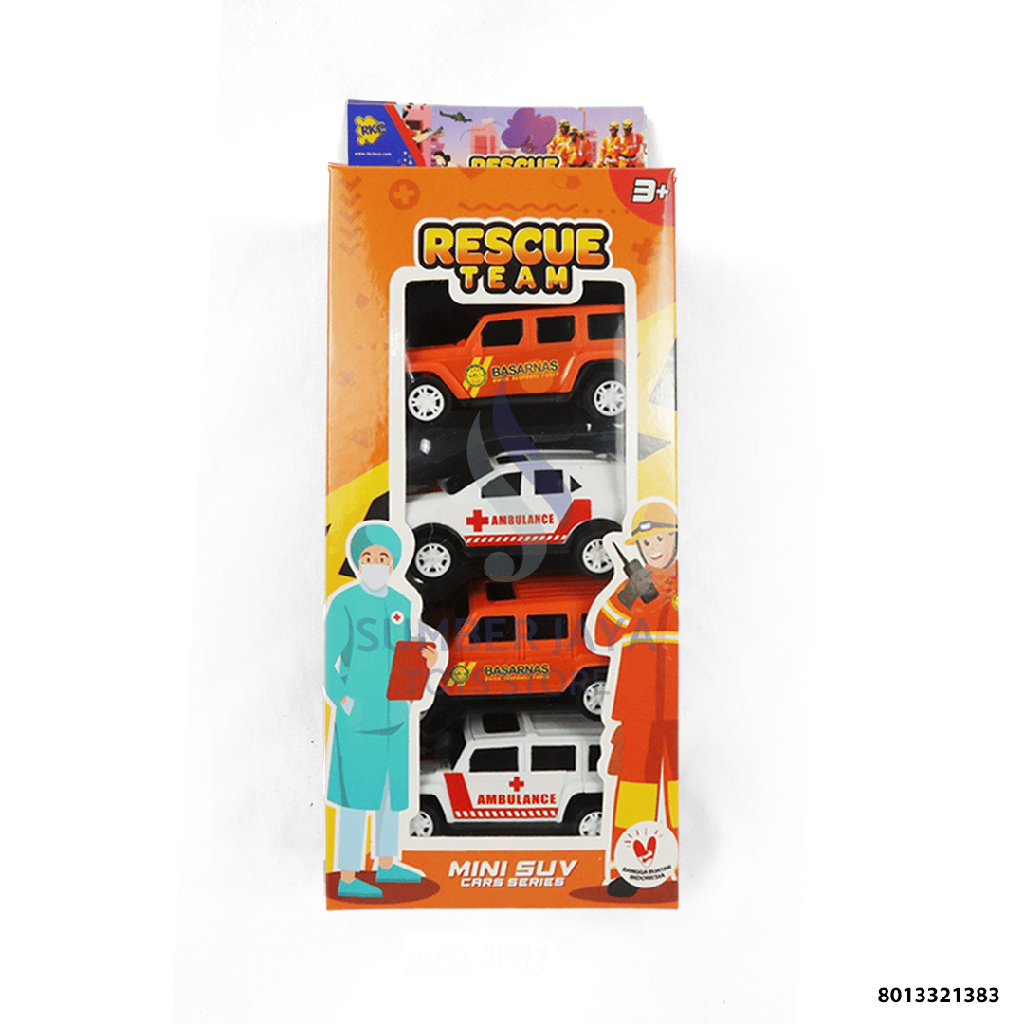 MINI SUV RESCUE 4PCS 21383