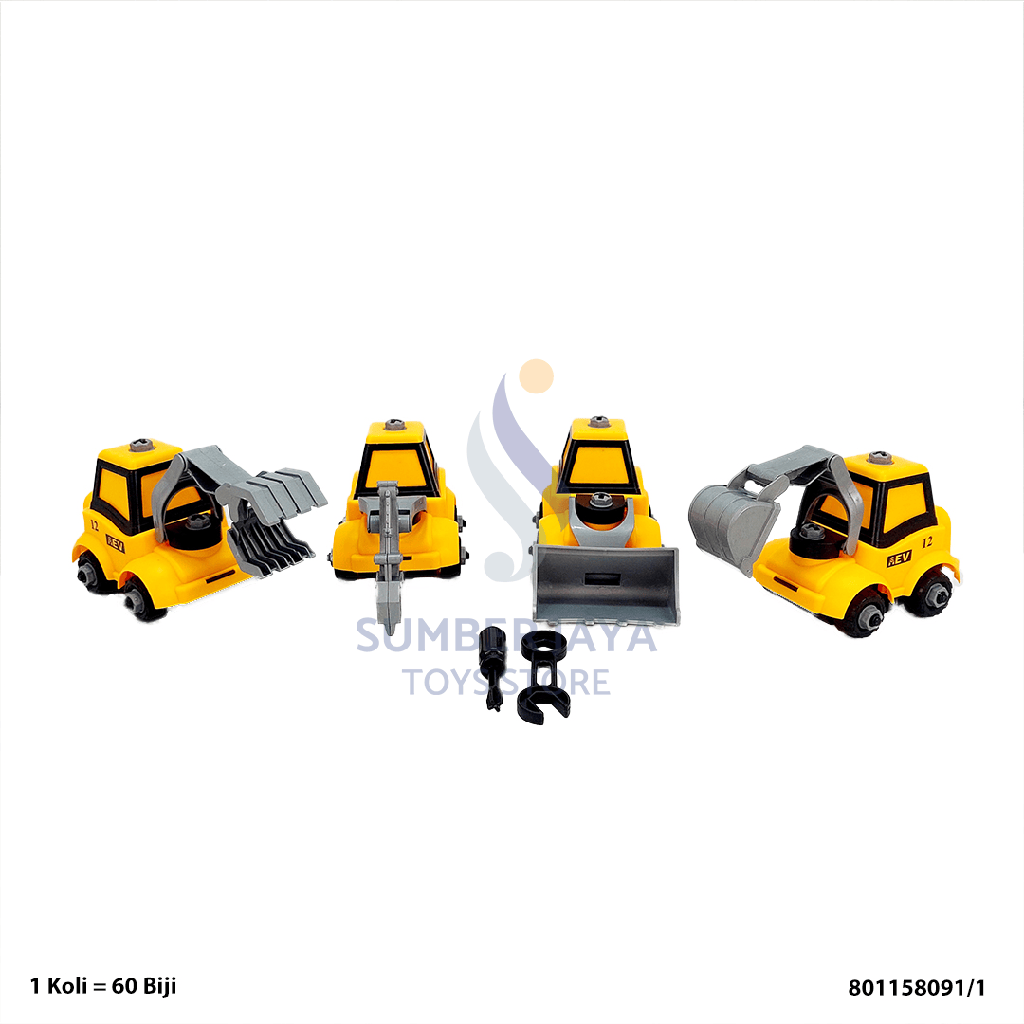 MINI TRUCK DIY CONSTRUCTION 4PC 8091/1