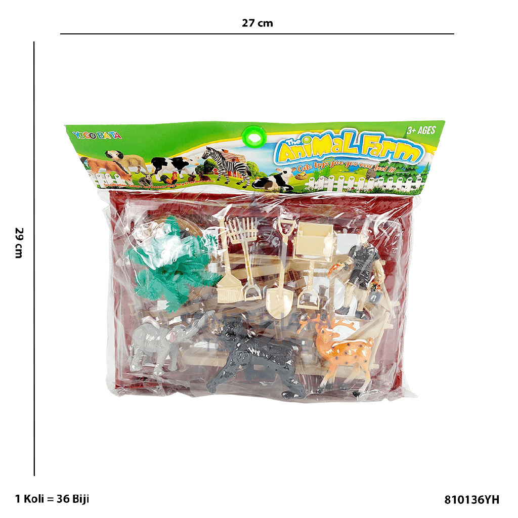 MIXED ZOO ANIMAL KTG YH 36