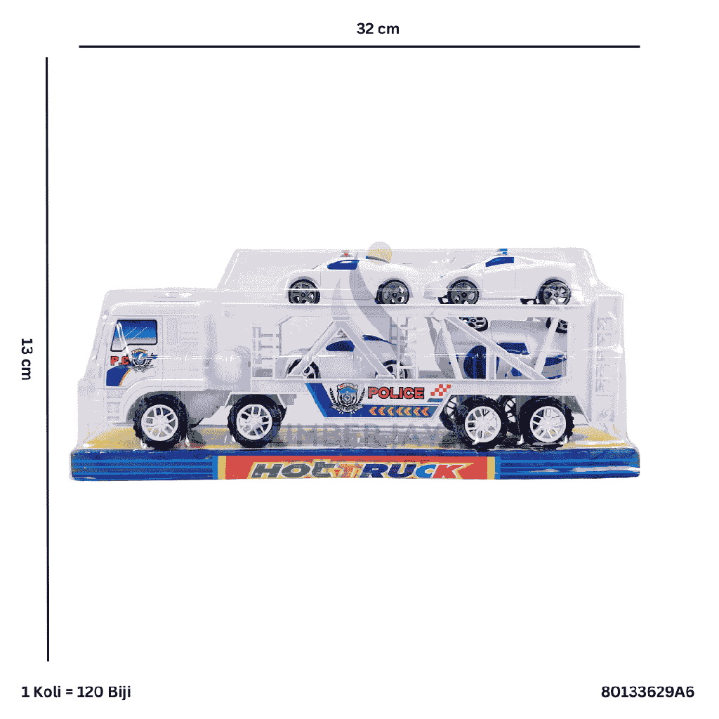 HOT TRUCK POLICE 629A6