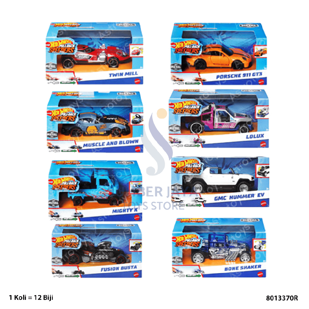 HOT WHEELS PULLBACK SPEEDERS 70R