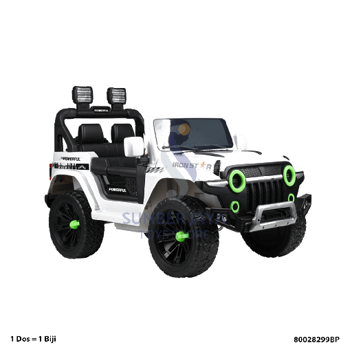[80028299BP] MOBIL AKI IRON STAR M8299B PUTIH