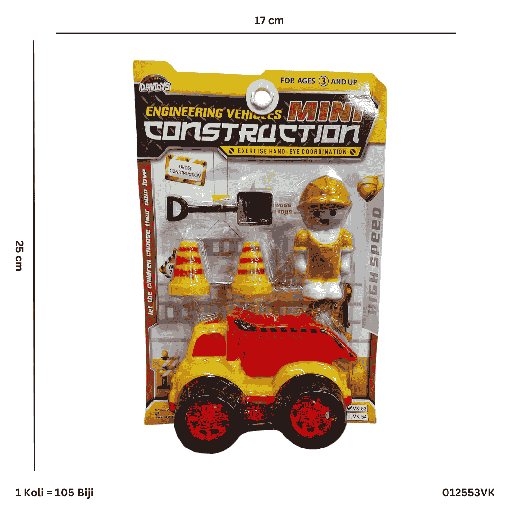 [012553VK] TRUCK MINI CONTRUCTION DUMP+SEKOP VK 53