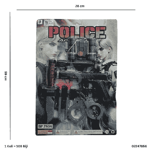 [02247856] PISTOL HKP+KEKERAN+BORGOL 7856