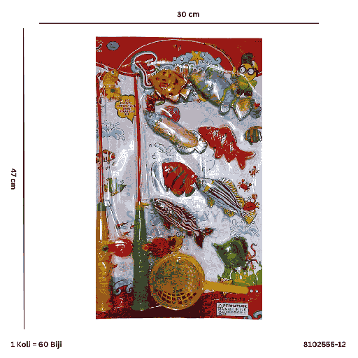 [102555-12] PANCINGAN SET 555-12