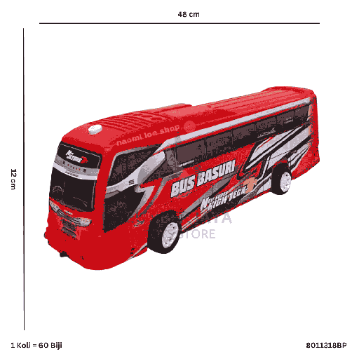 [8011318BP] B/O BUS BASURI HOREG BP 18