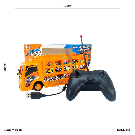 [8013214T] R/C MINI TRUCK DUMP T-14