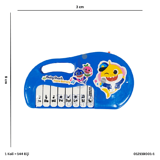 [812119001-1] PIANO BABYSHARK 19001-1