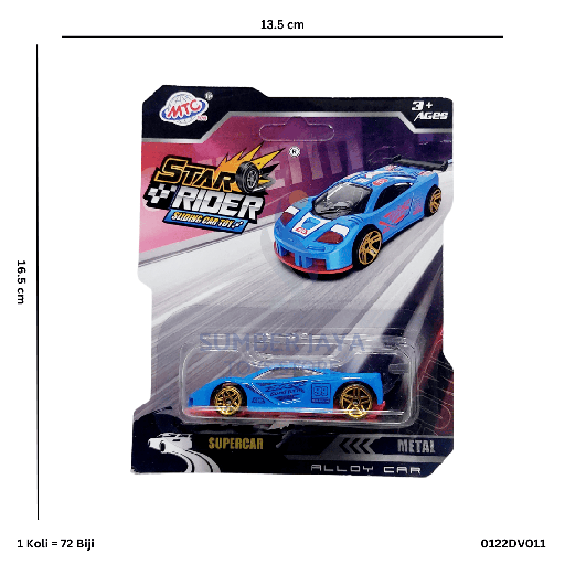 [0122DV011] SPORT CAR STAR RIDER DV 011