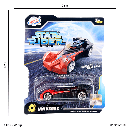 [0122DV014] SPORT CAR STAR RIDER DV014