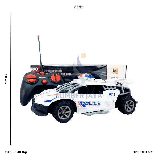 [0132101A-1] R/C POLICE OPEN DOOR CR 101A-J1
