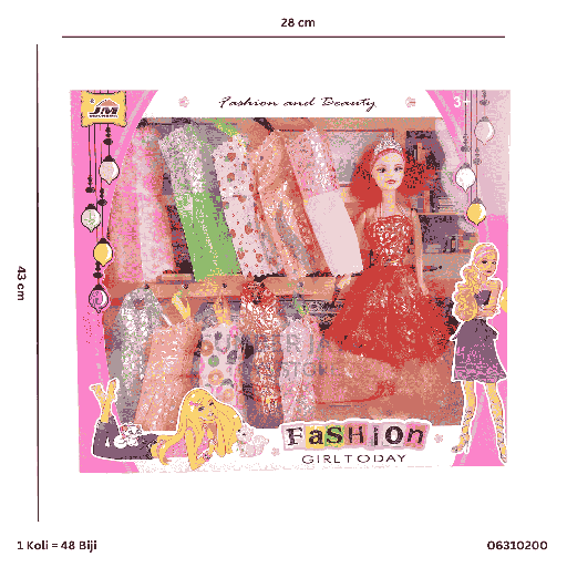 [06310200] BNK SET FAHION AND BEAUTY 10200