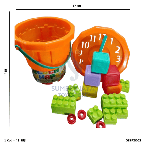 [081PZ002] BLOCK SHAPE EMBER PZ002
