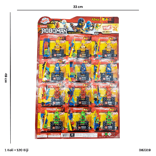 [082319] ROBOMAN NINJA HERO MC 319