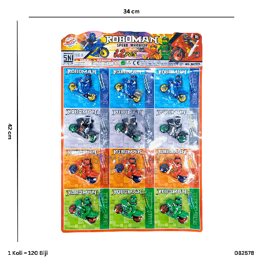 [082578] ROBOMAN MOTOR WARRIOR 578