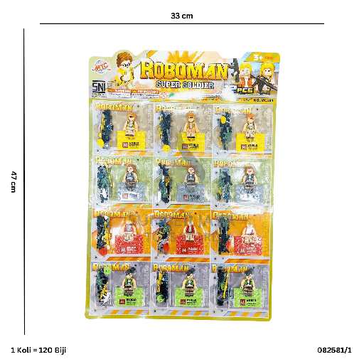 [082581/1] ROBOMAN SUPER SOLDIER MC 581/1