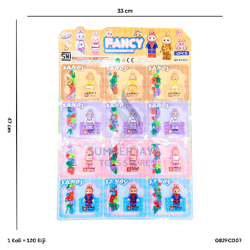[082FC007] FANCY LABUBU BLOCK FC 007