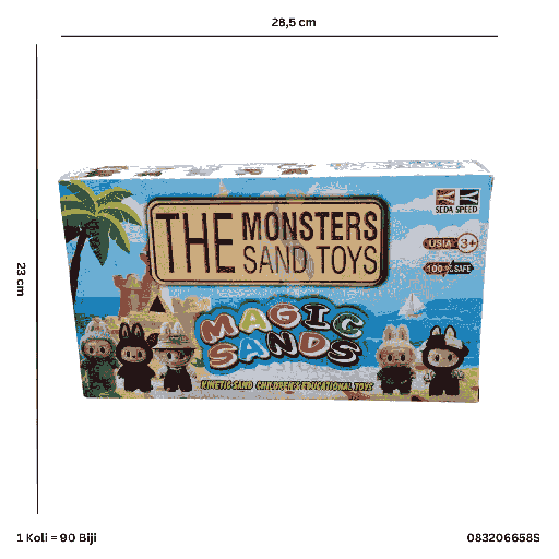 [083206658S] MAGIC SAND LABUBU K 206658S