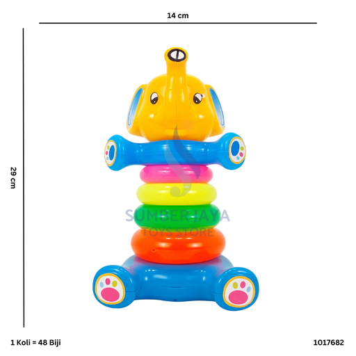 [1017682] RING PINTAR GAJAH KOALA 7682