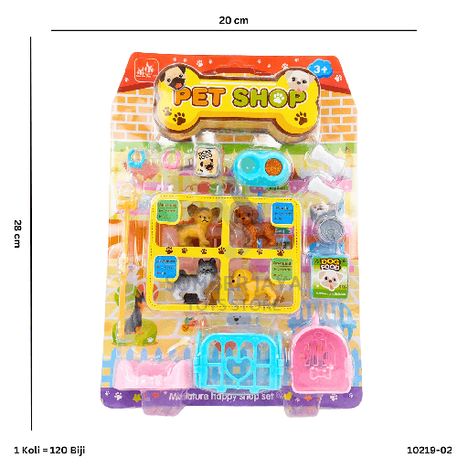 [10219-02] PET SHOP SET 19-02