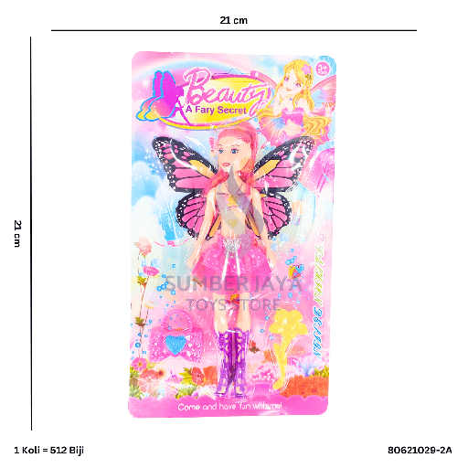 [80621029-2A] BUTTERFLY FAIRY 1029-2A